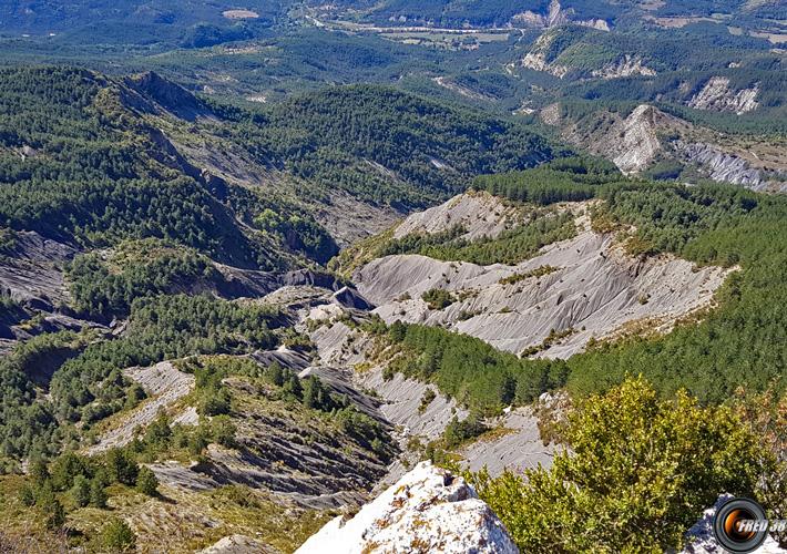 Vue du sommet.