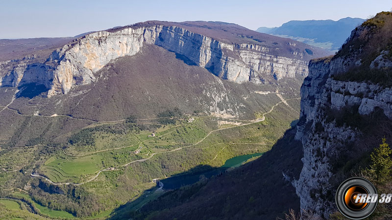 Les gorges de la Bourne.