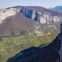 Les gorges de la Bourne.