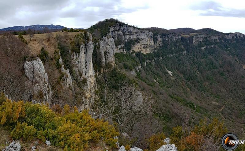 Rochers du Touet.