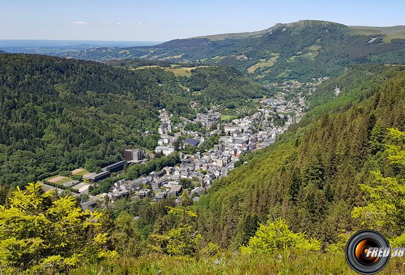 Vue sur Mont-Dore.