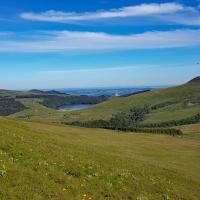 Vue sur le lac de Guéry
