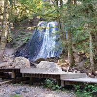 Prés de la cascade du Rossignolet.