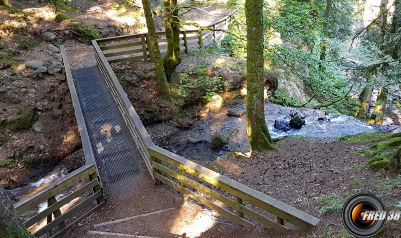 Prés de la cascade du Rossignolet.