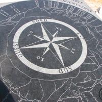 La table d'orientation du sommet.