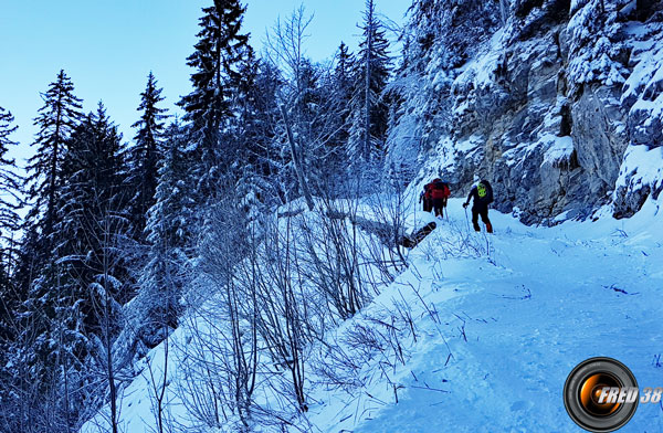 Avant le col de Lechaud