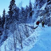 Avant le col de Lechaud
