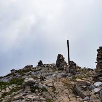 Les Cairns du sommet.