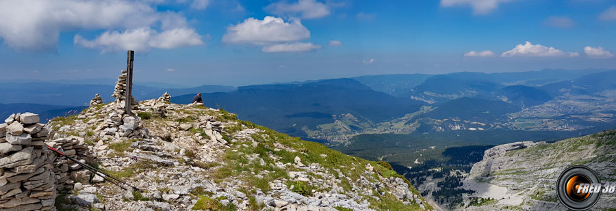 Panoramique côté ouest.