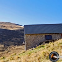 Le sommet vu de la cabane de Chalufy.