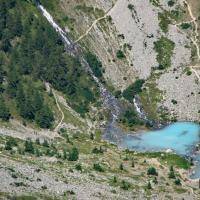 Le lac de la douche.