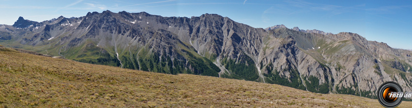 Les sommets du Queyras.