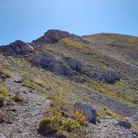 Au dessus du col du Lauzon.
