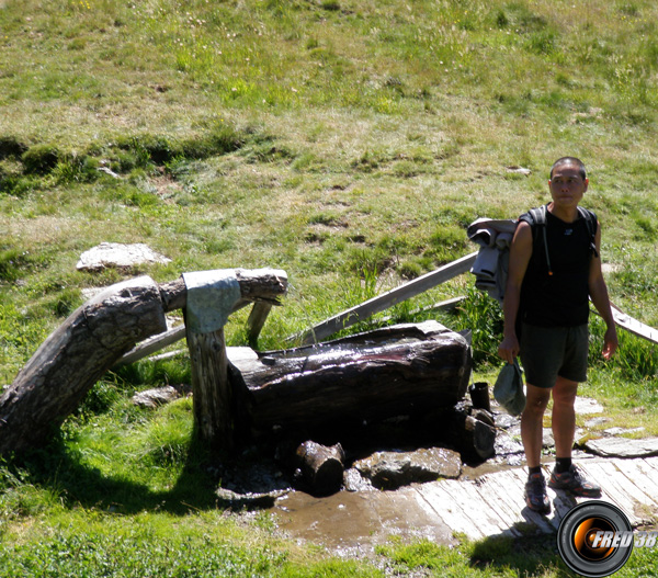 La source de la bergerie du Fond de Peynin.