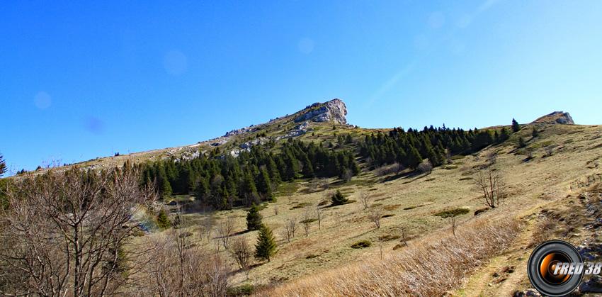 Vue du col de l'Arc