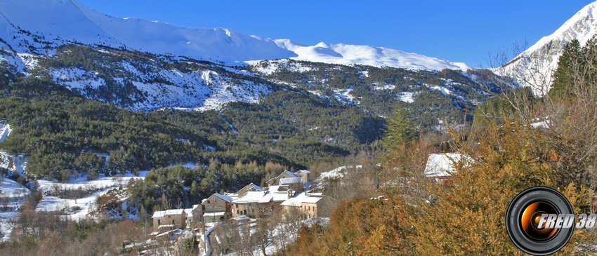 Le hameau de la Valette.