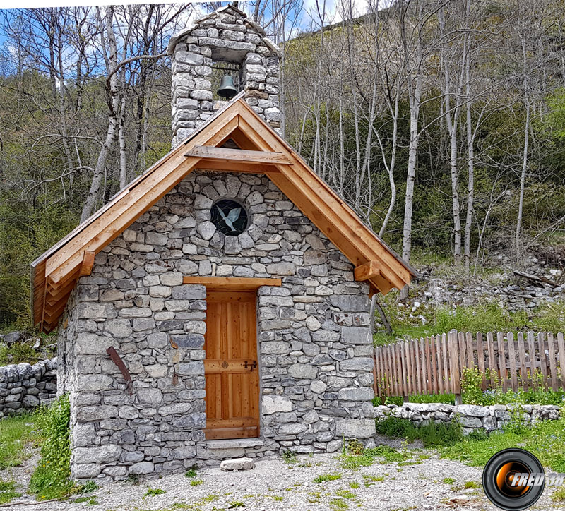 La chapelle de Piè Fourcha.