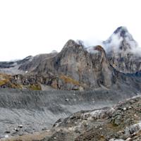 La moraine.