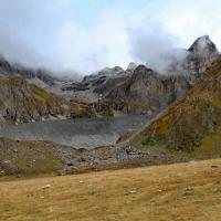 Arrivée à la moraine