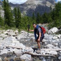 Traversée du Riou de la Saume.