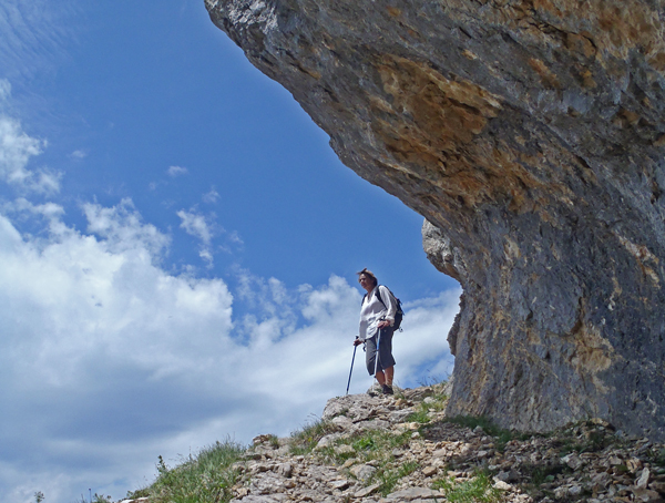 Au dessus du cirque de Saint-Même.