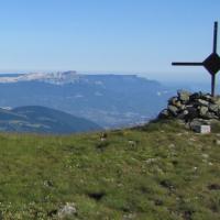 La croix du sommet.
