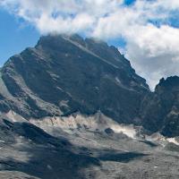 Les restes du glacier.