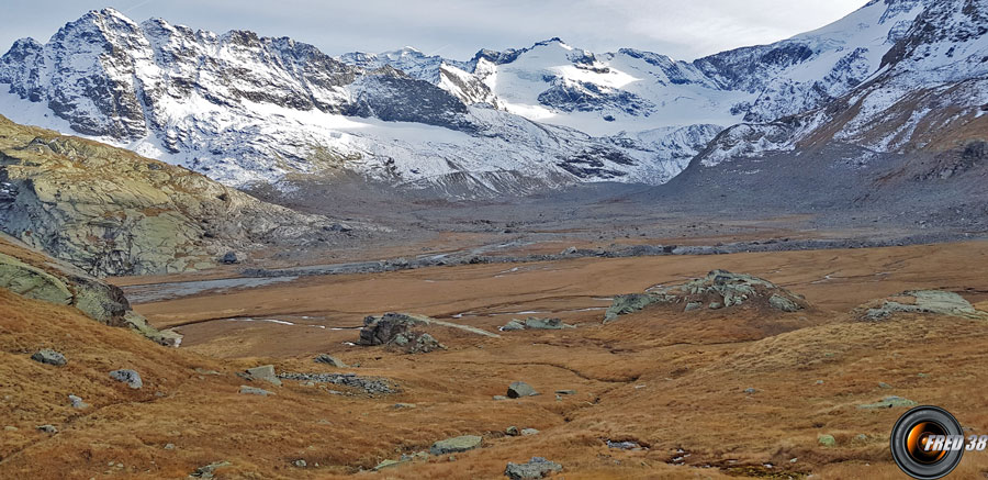 Vue du col des Evettes