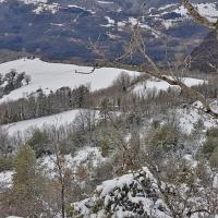 Vue sur les Rochers de Cauche.