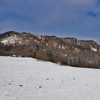 Le plateau vu des Rochers de Cauche.