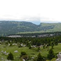 Le plateau de l'Alpe