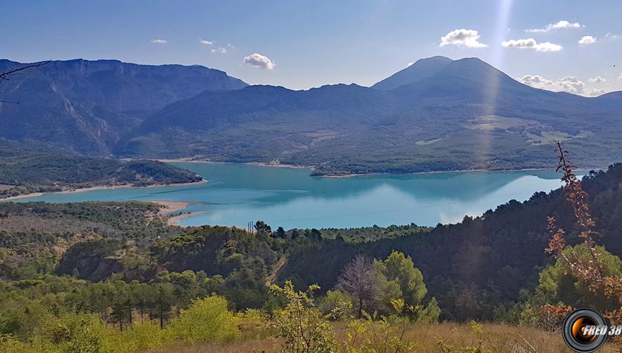 Vue sur le lac.