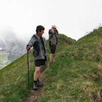 Au dessus du col d'Orgeval