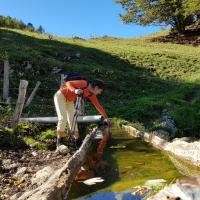Au col de la Buffaz.