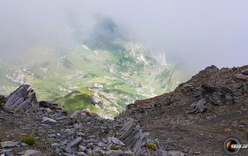 Vue sur les Chapieux.