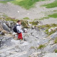 Descente du passeur.