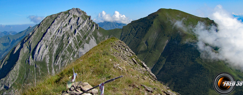 Mont Pécloz et Armanaz.