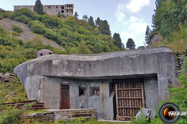 Le blockhaus au 