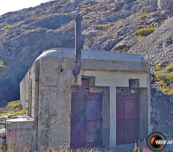 L'arrivée de l'ancien téléphérique