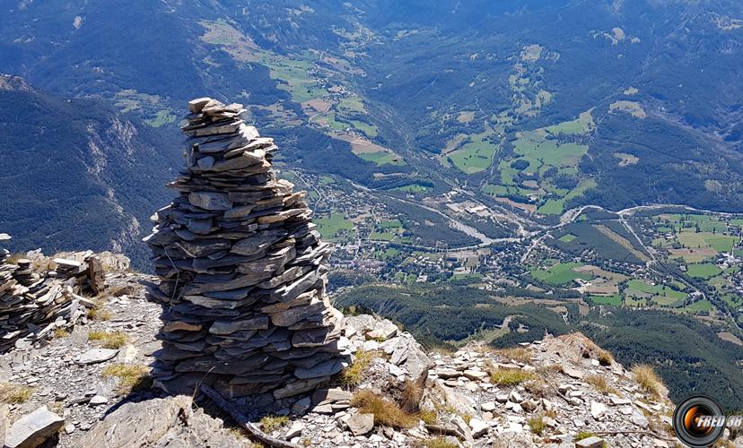 Au dessus de Jausiers.