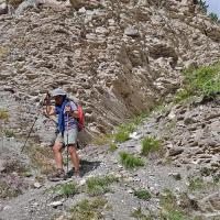 Le petit vallon après le Replat.