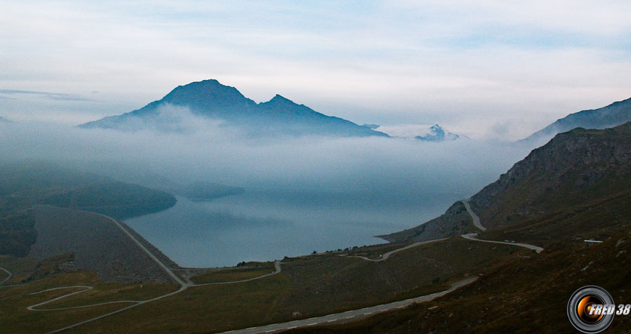 ​Lac et col du Mont-Cenis.