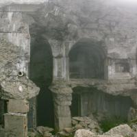 Le blockhaus dynamité.