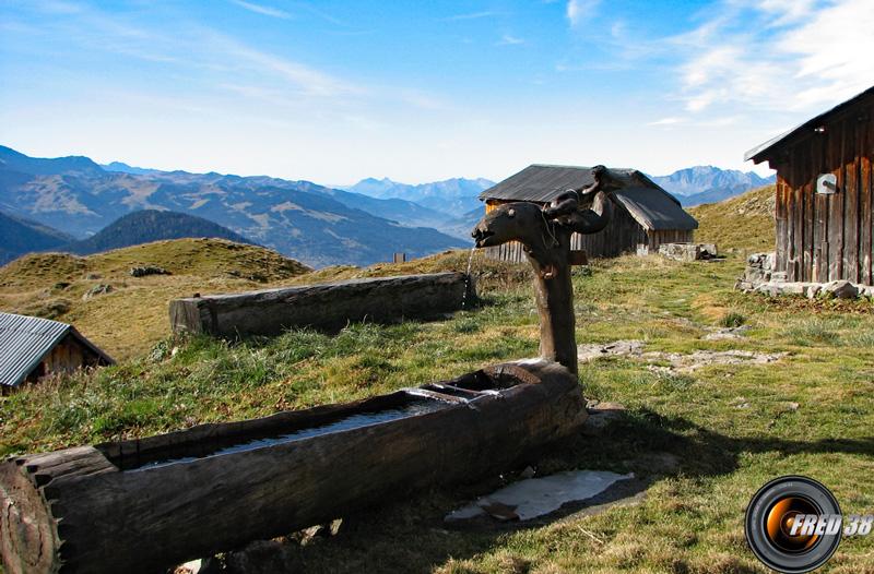 Aux chalets de Pormenaz.