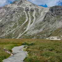 Le vallon et le sommet.