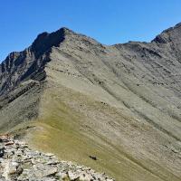 Tête de Cuguret vue de Côte Belle.