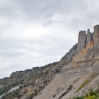 La Cadière de Brandis, vue du hameau éponyme.