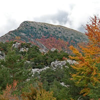 Le sommet, vu du Pas du Loup.