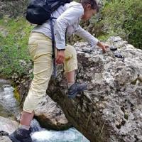 Traversée de la Souloise.