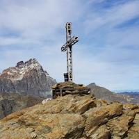 Le sommet et le Monviso.